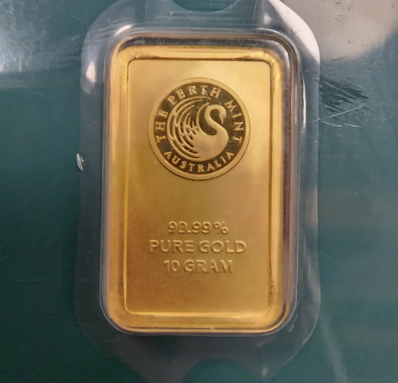 10g Perth Mint Gold Bar 