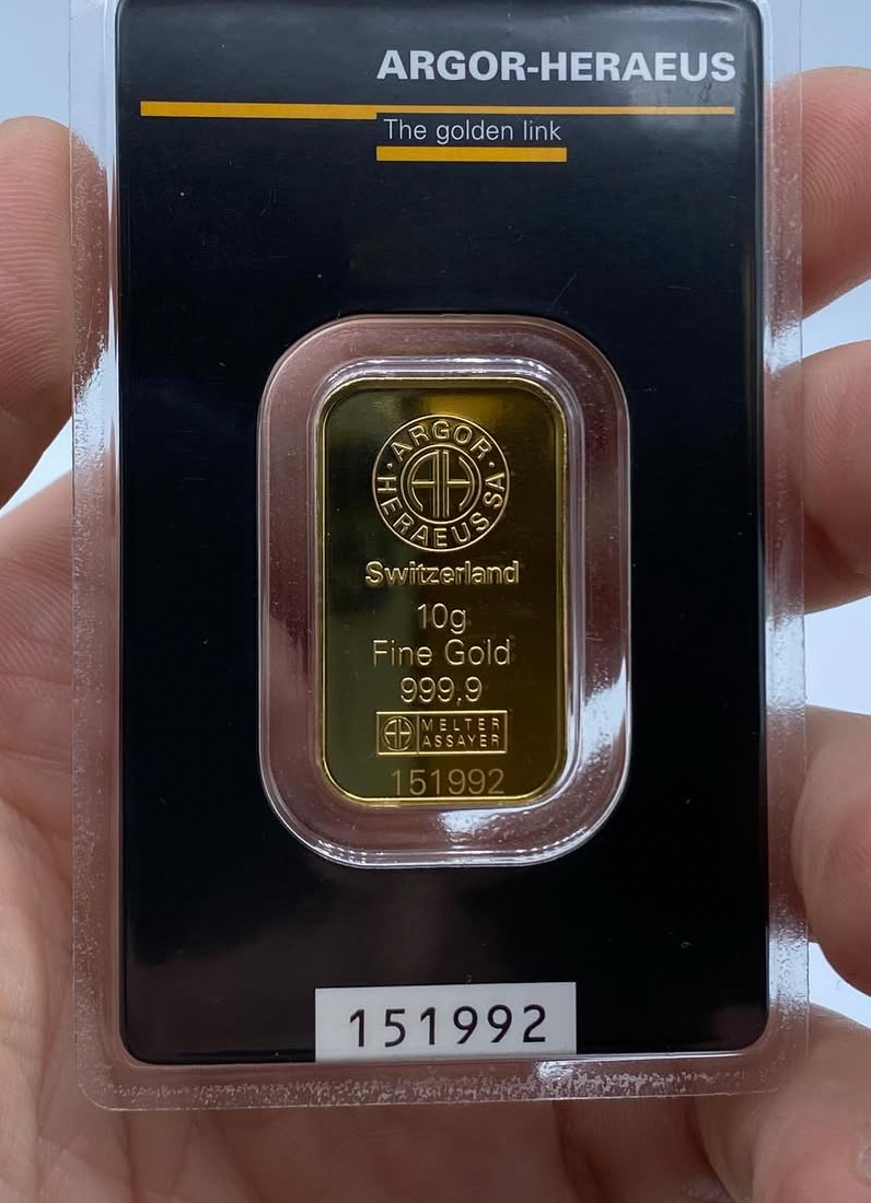 10g Argor-Heraeus Kinebar® 