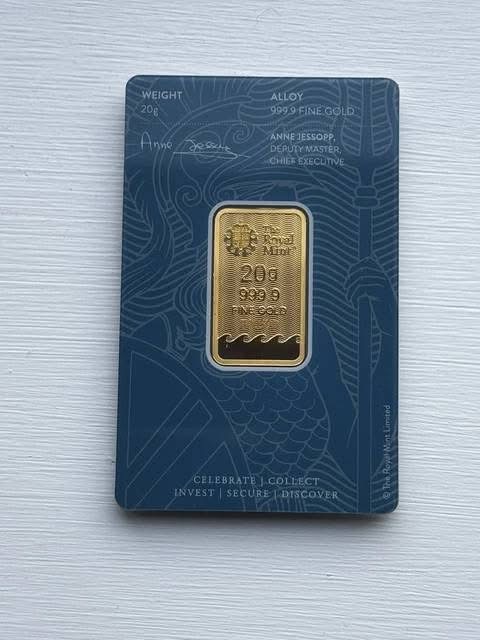  20g Britannia Gold Bar 